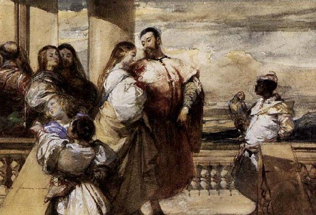 Richard Parkes Bonington A Venetian Scene china oil painting image